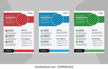 Business flyer template, Flyer Design Template Graphic, Graphic, Design, Brochure design, cover modern layout, poster, flyer in A4 with colorful triangles