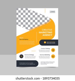 business flyer template Design vector