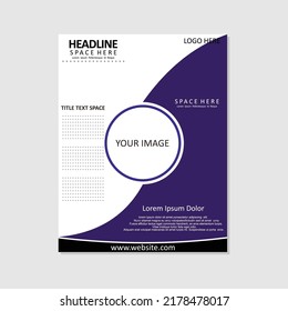 Business Flyer Template Design Vector
