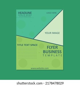 Business Flyer Template Design Vector