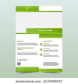 business flyer template for effective business promotions. flyer design template in A4 size.