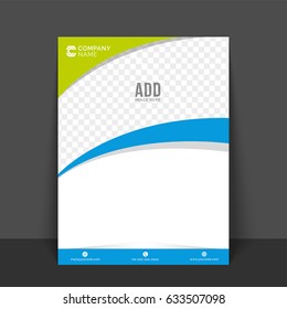 Business Flyer, Template or Leaflet design with space to add your image.