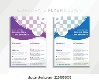 Business flyer template ,Minimal brochure layout and Corporate modern design,report business flyers poster. Flyer in A4, brochure design, cover modern layout, annual report, poster.