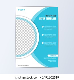 Business Flyer Template Modern Design new trend vector