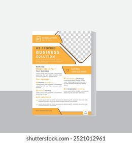 Business Flyer Template, perfect for any personal or corporate use. It’s ideal for any company project. You can edit easily this flyer, It’s 100% customizable, All objects are resizable, with no qual