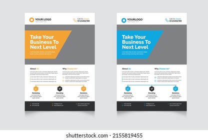 Business Flyer template

This Business Flyer template can be used for any business purpose or others projects.