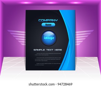 Business Flyer template vector