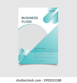 Business flyer template vector illustration eps 10
