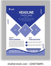 Volante de negocios, con Adobe Illustrator