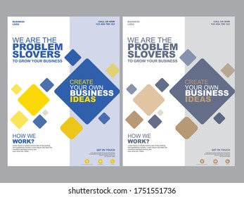 Business flyer, Vector, Flyer, Print