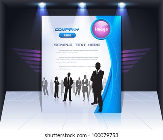 Business Flyer Vector Template