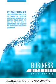 Business Flyer Vector Template Design