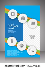 Business Flyer.brochure template.
vector