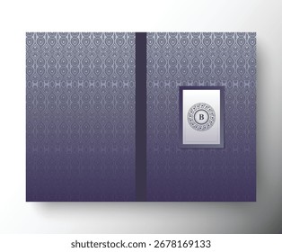 Business Folder Cover Design for Presentation Template