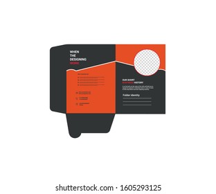 Business folder, design cover template, layout for of text and photos, the universal concept cover for a catalog, booklet, leaflet, banners, vector background.