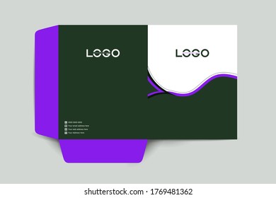 Geschäftsordner, Design-Cover-Vorlage, Layout für Text und Fotos, der universelle Concept Cover für einen Katalog, Broschüre, Broschüren, Banner, Vektorhintergrund.