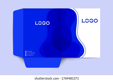 Geschäftsordner, Design-Cover-Vorlage, Layout für Text und Fotos, der universelle Concept Cover für einen Katalog, Broschüre, Broschüren, Banner, Vektorhintergrund.
