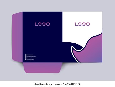 Business folder, design cover template, layout for of text and photos, the universal concept cover for a catalog, booklet, leaflet, banners, vector background.