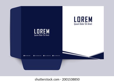 Business folder, design cover template, layout for of text and photos, the universal concept cover for a catalog, booklet, leaflet, banners, vector background.