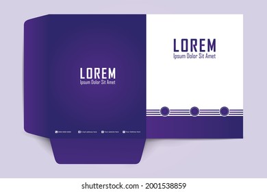 Business folder, design cover template, layout for of text and photos, the universal concept cover for a catalog, booklet, leaflet, banners, vector background.