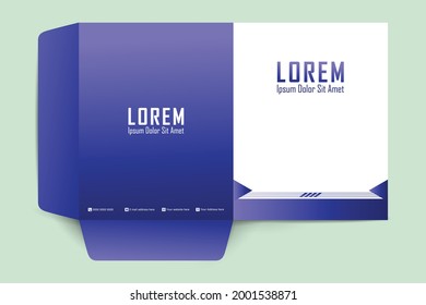 Business folder, design cover template, layout for of text and photos, the universal concept cover for a catalog, booklet, leaflet, banners, vector background.