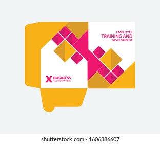 Business Folder, Modern Presentation, Cutting Files, Cut Files, Pocket, Corporat