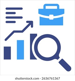 Business Forecast Icon Element For Design