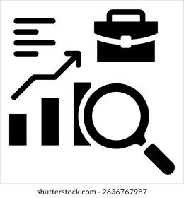 Business Forecast Icon Element For Design