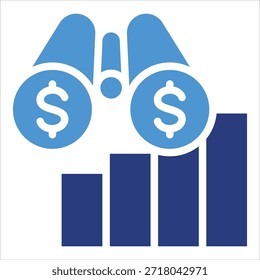Elemento De Ícone De Previsão Comercial Para Design