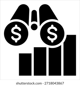 Elemento De Ícone De Previsão Comercial Para Design