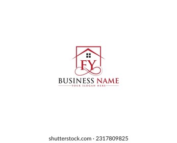 Business FY Real Estate Logo Symbol