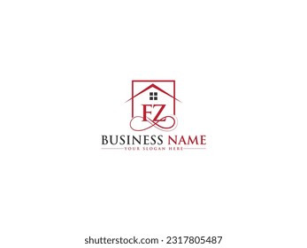 Business FZ Real Estate Logo Symbol