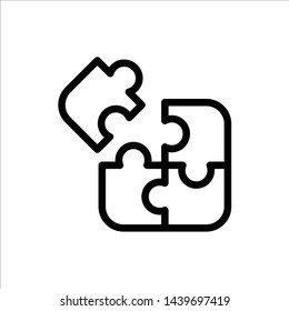 Business, Game, Logic, Puzzle, Square  Blue and Red Download and Buy Now web Widget Card Template