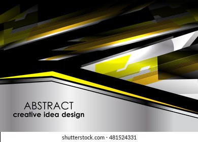 Business Geometric Abstract Backgrounds, vector illustration