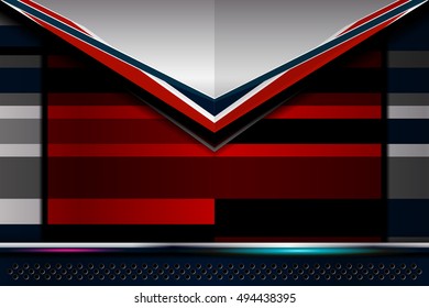 Business Geometric Abstract Backgrounds, vector illustration