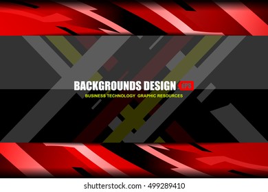 Business Geometric Abstract Backgrounds, vector illustration