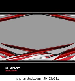 Business Geometric Abstract Backgrounds, vector illustration