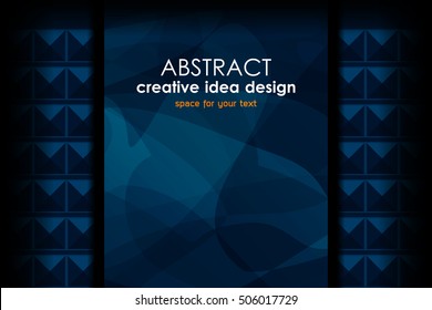 Business Geometric Abstract Backgrounds, vector illustration