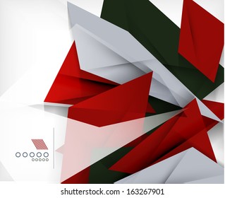 Business geometric shape abstract background