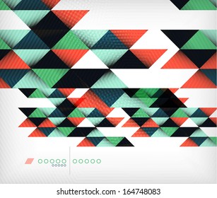 Fondo de forma geométrica comercial - triángulos