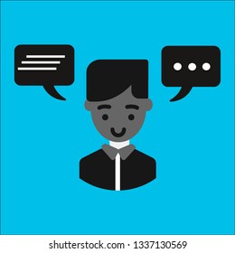 business ghat vector icon