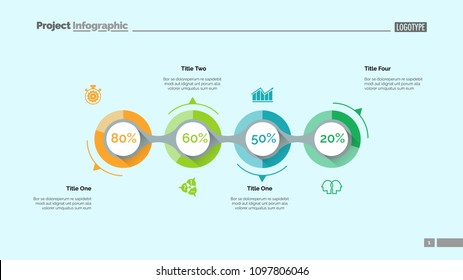 Business Goal Achievement Slide Template Business Stock Vector (Royalty ...