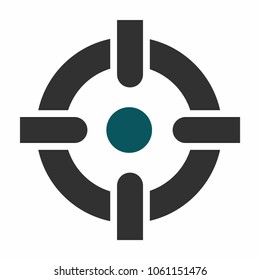 Business goal icon