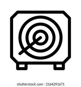 business goal icon or logo isolated sign symbol vector illustration - high quality black style vector icons
