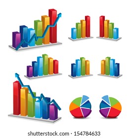 Business graph and chart 