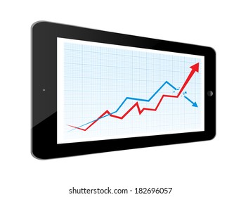 Business graph and chart