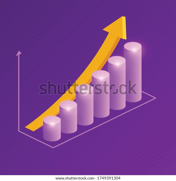 Business Graph Chart Data Growth Diagram Stock Vector (Royalty Free ...