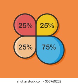 business graph chart icon