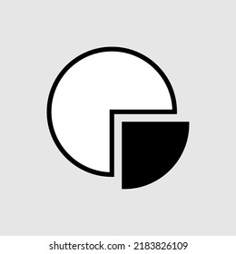 Business graph and chart icon. Statistics and analytics icon. Statistic and data, money, chart diagram. Vector illustration isolated on background.