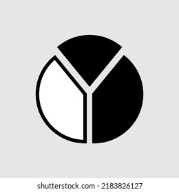 Business graph and chart icon. Statistics and analytics icon. Statistic and data, money, chart diagram. Vector illustration isolated on background.